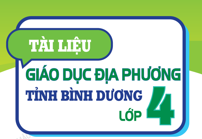 Giáo dục địa phương lớp 4